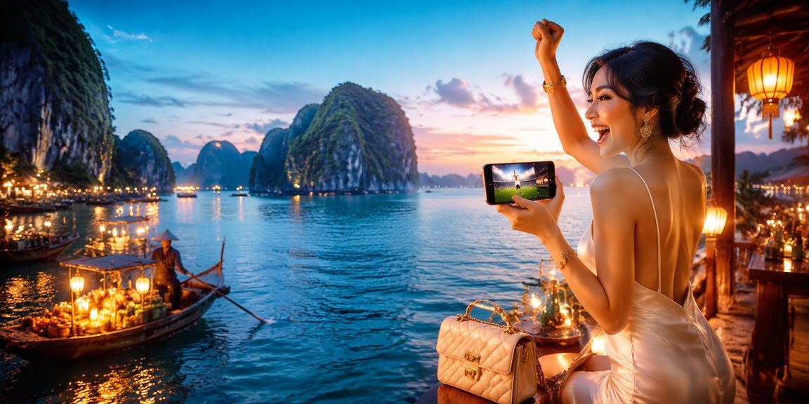 Khung cảnh Hạ Long kết hợp casino hiện đại cho người dùng Việt