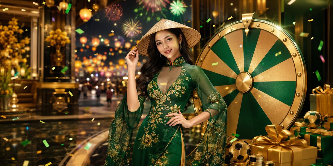 Bàn roulette cùng nón lá gợi ý khu vực live casino trên giao diện mg5
